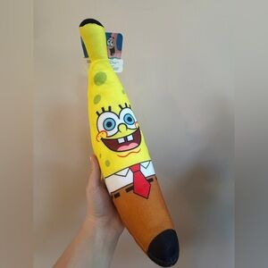 NWT Spongebob Squarepants Nickelodeon Banana Plush Stuffed Toy, Plushy Stuffy